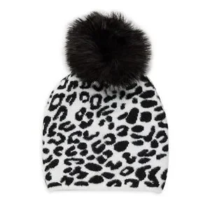 Furlux | Accessories | Furlux Leopardprint Faux Fur Pompom 